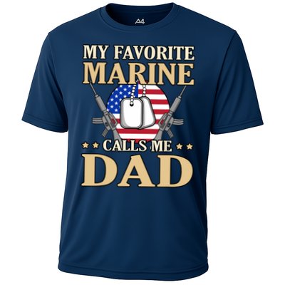 Favorite Marine Calls Me Dad Father’s Day Father Graphic Performance Shirt