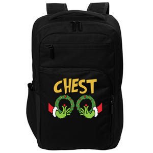 Funny Matching Chestnuts Couples Christmas Family Holiday Cool Gift Impact Tech Backpack