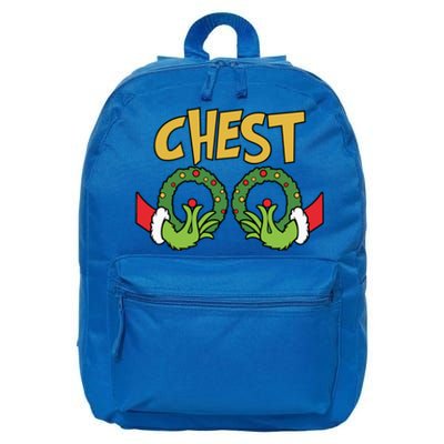 Funny Matching Chestnuts Couples Christmas Family Holiday Cool Gift 16 in Basic Backpack