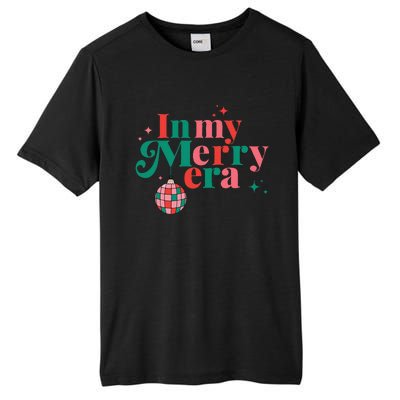 Funny Merry Christmas In My Merry Era Xmas Holiday Christmas  Tall Fusion ChromaSoft Performance T-Shirt