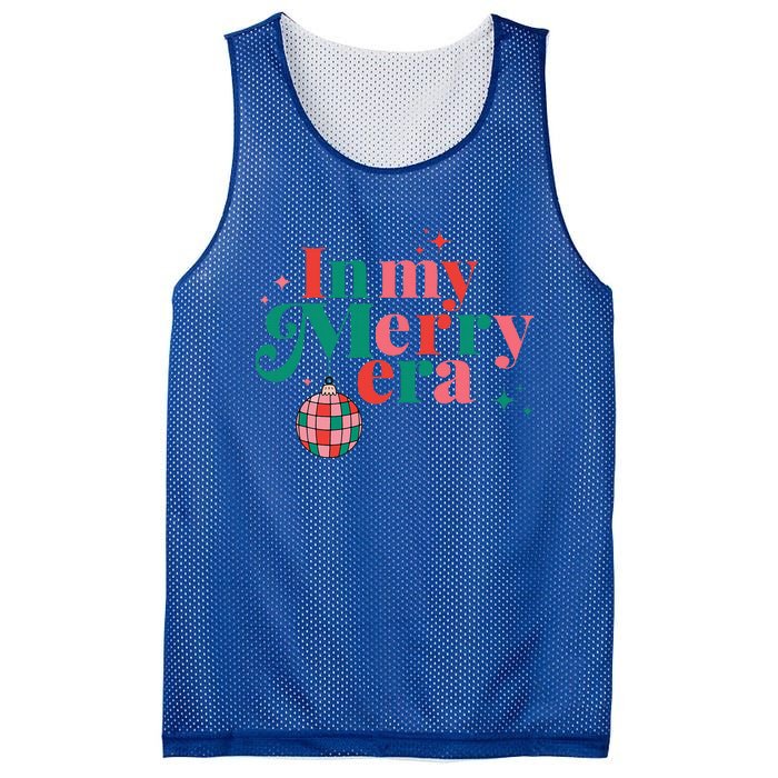 Funny Merry Christmas In My Merry Era Xmas Holiday Christmas  Mesh Reversible Basketball Jersey Tank