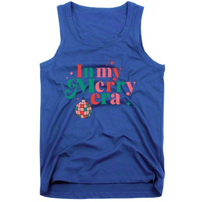 Funny Merry Christmas In My Merry Era Xmas Holiday Christmas  Tank Top