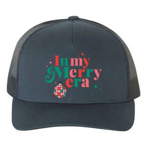 Funny Merry Christmas In My Merry Era Xmas Holiday Christmas  Yupoong Adult 5-Panel Trucker Hat