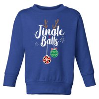 Funny Matching Christmas Couple Chestnuts Jingle Balls Gift Toddler Sweatshirt