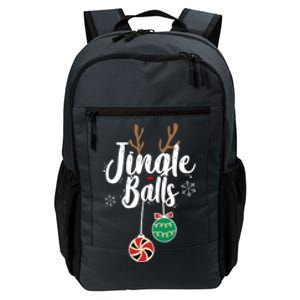 Funny Matching Christmas Couple Chestnuts Jingle Balls Gift Daily Commute Backpack