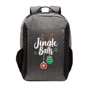 Funny Matching Christmas Couple Chestnuts Jingle Balls Gift Vector Backpack