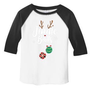 Funny Matching Christmas Couple Chestnuts Jingle Balls Gift Toddler Fine Jersey T-Shirt