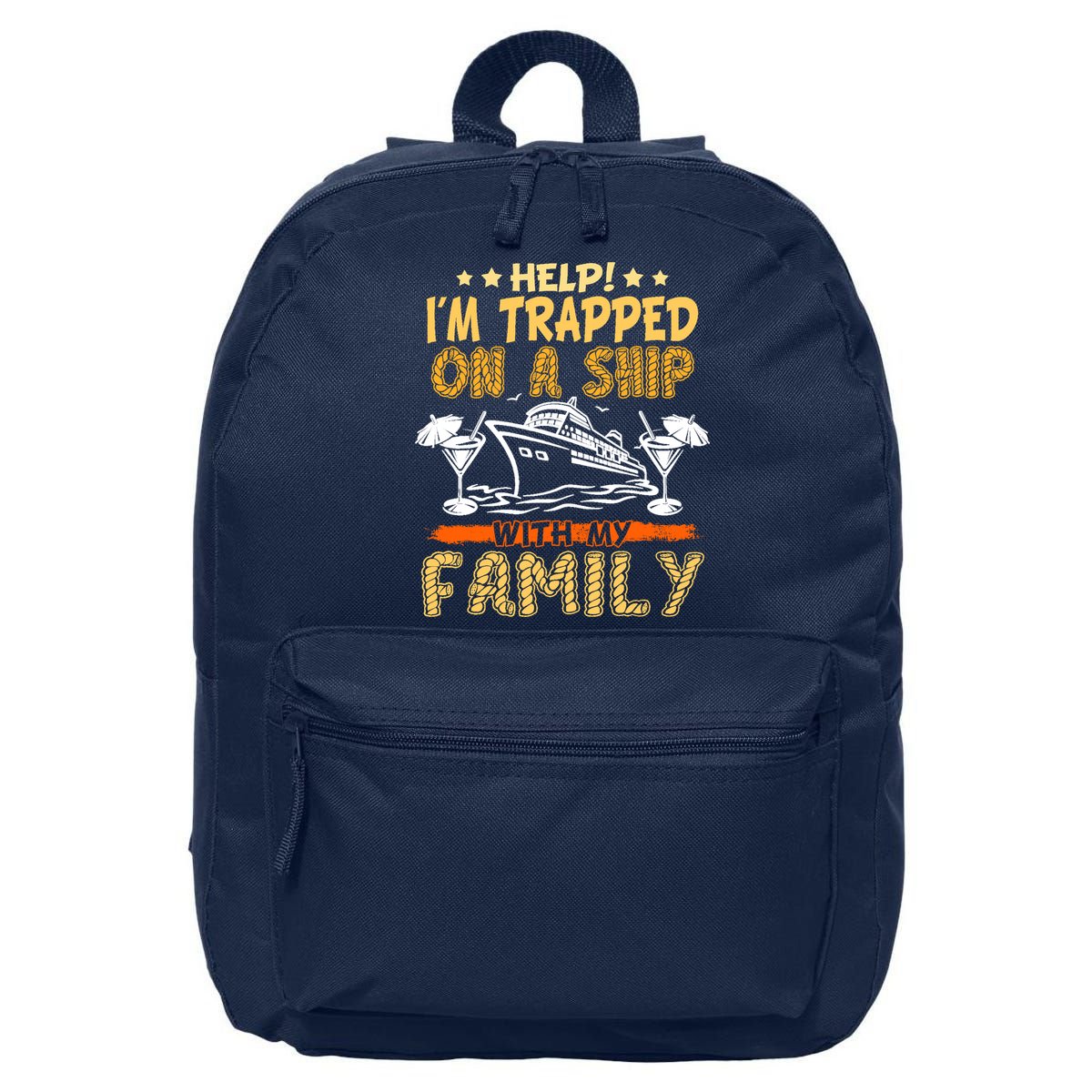 Family Matching Cruise Vacation Cruising Cruise Family 16 in Basic Backpack