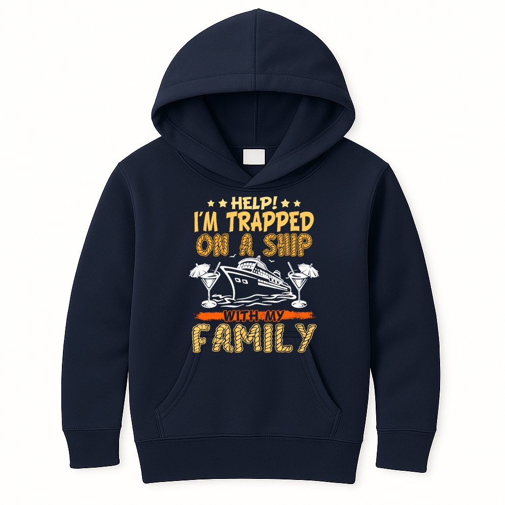 Family Matching Cruise Vacation Cruising Cruise Family Kids Hoodie