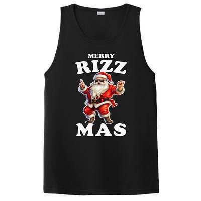 Funny Merry Christmas Sigmas Gen Alpha Santa Claus Rizzler PosiCharge Competitor Tank