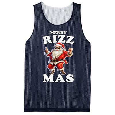 Funny Merry Christmas Sigmas Gen Alpha Santa Claus Rizzler Mesh Reversible Basketball Jersey Tank