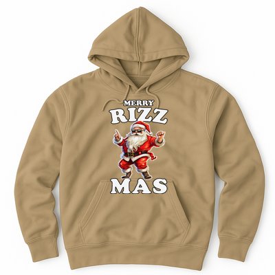 Funny Merry Christmas Sigmas Gen Alpha Santa Claus Rizzler Hoodie