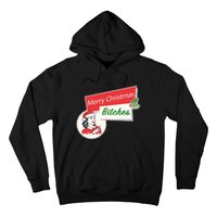 Funny Merry Christmas Bitches Inappropriate Adult Hoodie