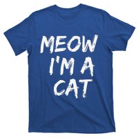 Funny Meow Cat Halloween Costume T T-Shirt