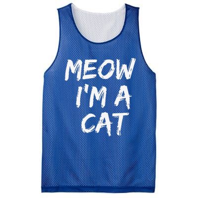 Funny Meow Cat Halloween Costume T Mesh Reversible Basketball Jersey Tank