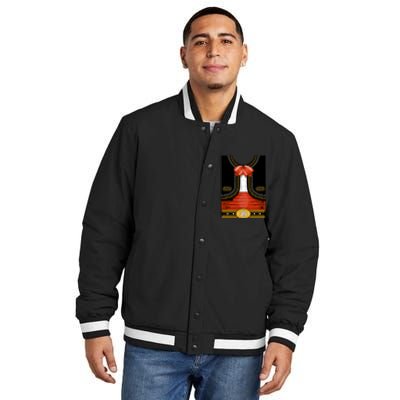 Funny Mariachi Charro Mexican Costume Insulated Varsity Jacket