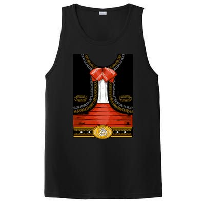 Funny Mariachi Charro Mexican Costume PosiCharge Competitor Tank