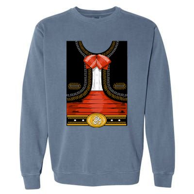 Funny Mariachi Charro Mexican Costume Garment-Dyed Sweatshirt