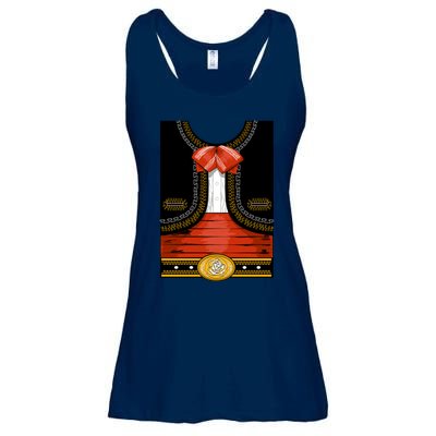 Funny Mariachi Charro Mexican Costume Ladies Essential Flowy Tank