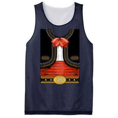 Funny Mariachi Charro Mexican Costume Mesh Reversible Basketball Jersey Tank