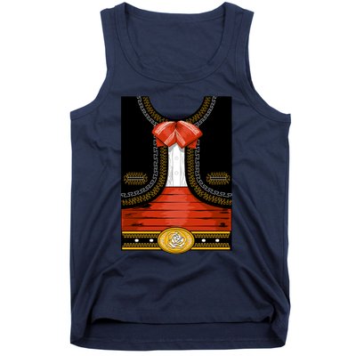 Funny Mariachi Charro Mexican Costume Tank Top