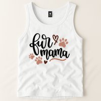 Fur Mama Cute Gift Tank Top