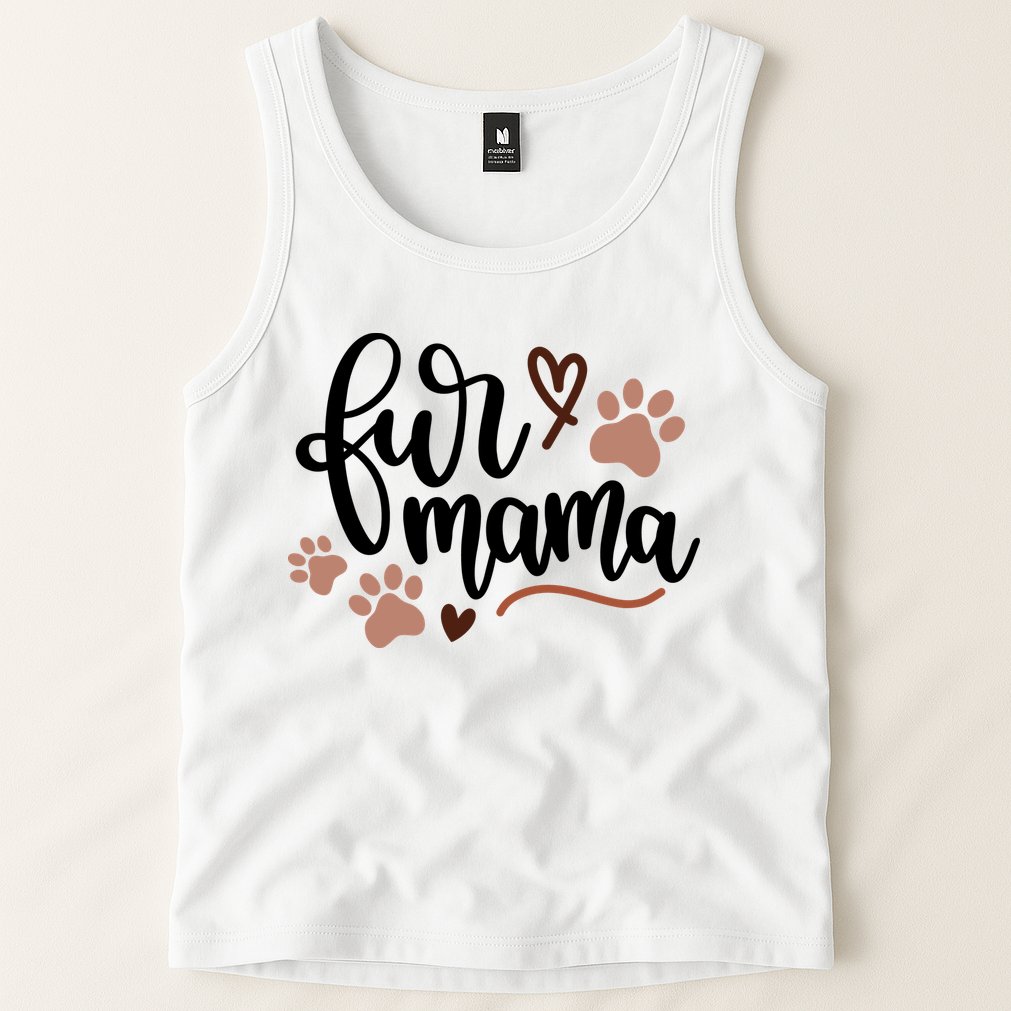 Fur Mama Cute Gift Tank Top