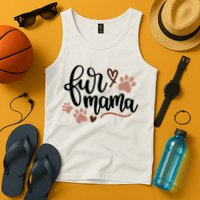 Fur Mama Cute Gift Tank Top