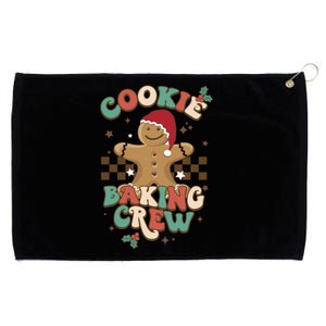 Family Matching Christmas Gingerbread Cookie Baking Crew Gift Grommeted Golf Towel