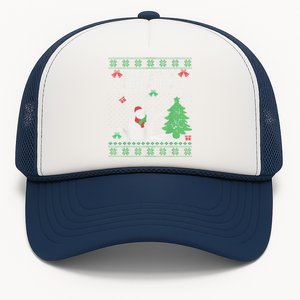 Funny Meowy Christmas Cat Owners Xmas Trucker Hat