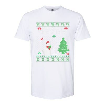 Funny Meowy Christmas Cat Owners Xmas Softstyle® CVC T-Shirt