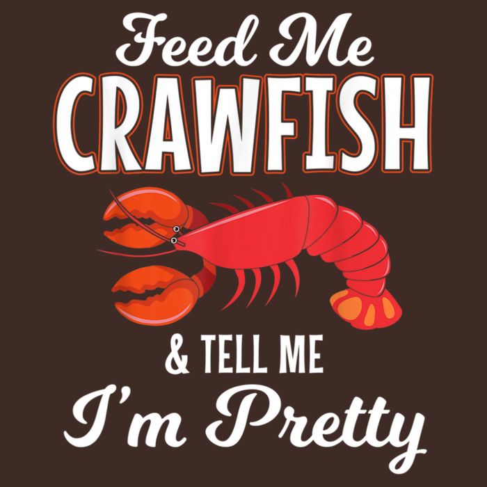 Feed Me Crawfish And Tell Me Im Pretty Funny Mardi Gras Cooling Performance Crew T-Shirt