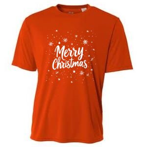 Funny Merry Christmas Xmas Holiday Family Matching Gift Cooling Performance Crew T-Shirt