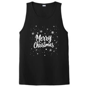 Funny Merry Christmas Xmas Holiday Family Matching Gift PosiCharge Competitor Tank