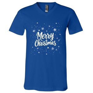 Funny Merry Christmas Xmas Holiday Family Matching Gift V-Neck T-Shirt