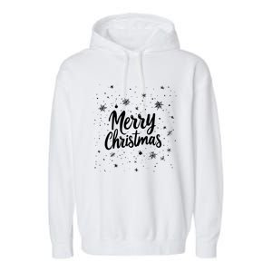 Funny Merry Christmas Xmas Holiday Family Matching Gift Garment-Dyed Fleece Hoodie