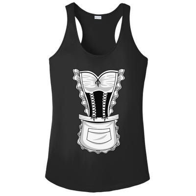 French Maid Costume Cool Halloween Housemaid Gift Ladies PosiCharge Competitor Racerback Tank