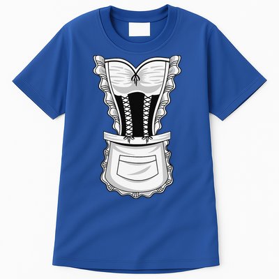 French Maid Costume Cool Halloween Housemaid Gift Tall T-Shirt