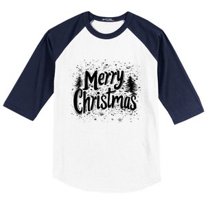 Funny Merry Christmas Xmas Holiday Family Matching Funny Gift Baseball Sleeve Shirt