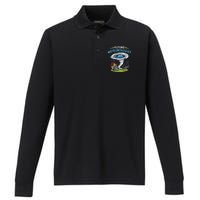 Future Meteorologist Costume Weathermen Tornado Performance Long Sleeve Polo