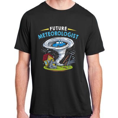 Future Meteorologist Costume Weathermen Tornado Adult ChromaSoft Performance T-Shirt