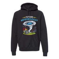 Future Meteorologist Costume Weathermen Tornado Premium Hoodie