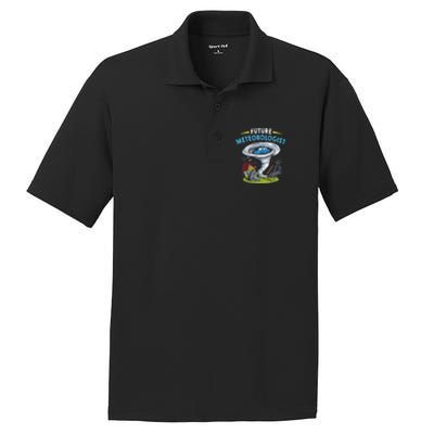 Future Meteorologist Costume Weathermen Tornado PosiCharge RacerMesh Polo