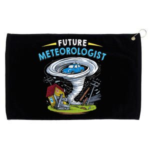 Future Meteorologist Costume Weathermen Tornado Grommeted Golf Towel