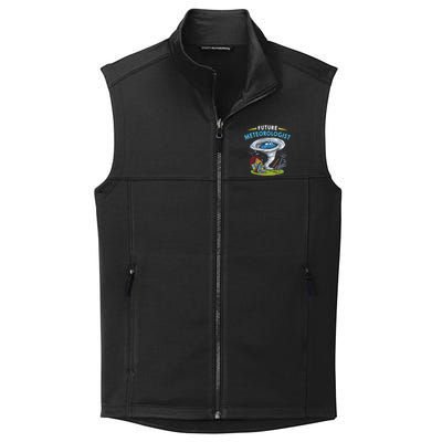 Future Meteorologist Costume Weathermen Tornado Collective Smooth Fleece Vest