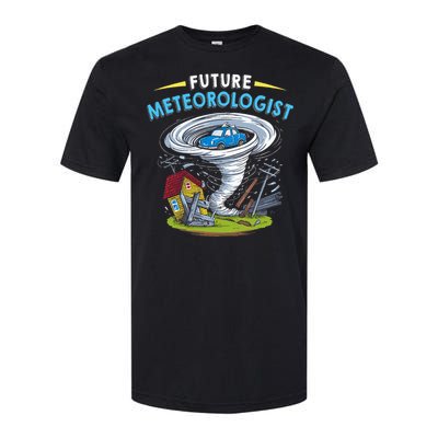 Future Meteorologist Costume Weathermen Tornado Softstyle CVC T-Shirt