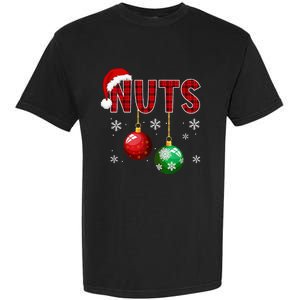 Funny Matching Chestnuts Christmas Couples Nuts Garment-Dyed Heavyweight T-Shirt