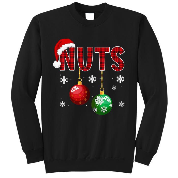 Funny Matching Chestnuts Christmas Couples Nuts Sweatshirt