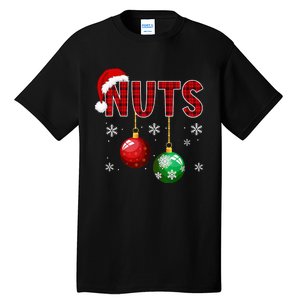 Funny Matching Chestnuts Christmas Couples Nuts Tall T-Shirt