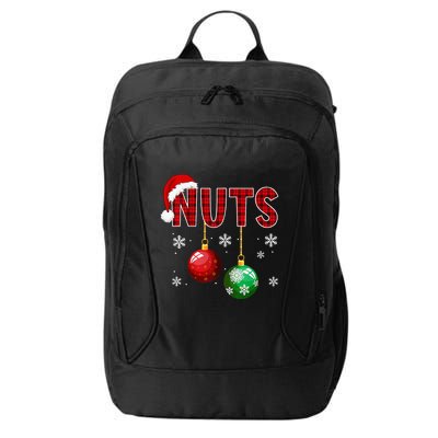 Funny Matching Chestnuts Christmas Couples Nuts City Backpack